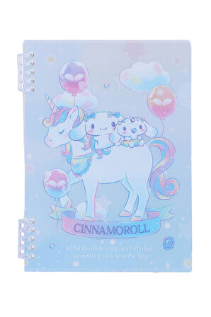 Sanrio Lisanslı B5 Telli Defter (36 Yaprak) - Cinnamoroll ile Hayal Dünyasına Yolculuk