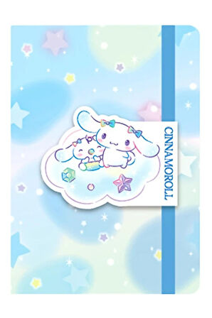 Sanrio Lisanslı A5 Lastikli Ciltli Defter (80 Yaprak) - Cinn