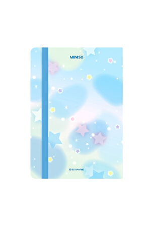 Sanrio Lisanslı A5 Lastikli Ciltli Defter (80 Yaprak) - Cinn