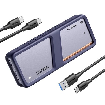 UGREEN 15976 CM642 USB4 M.2 NVMe SSD 40Gbps Alüminyum Alaşımlı Kasa Muhafazası