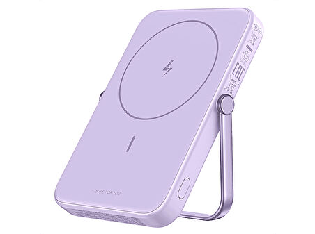 UGREEN Uno MagSafe Wireless 5.000 mAh 20W Hızlı Şarj Powerbank, Mor 35606