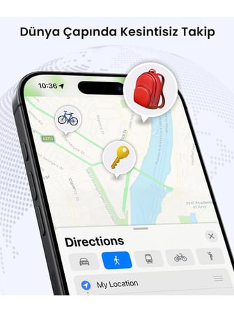 reen Smart Finder Bluetooth Akıllı Takip Cihazı (Yalnızca Apple Uyumlu), 45297