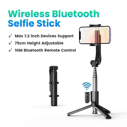 UGREEN 45300 LP848 Tripod Bluetooth Selfie Çubuğu 0.9metre