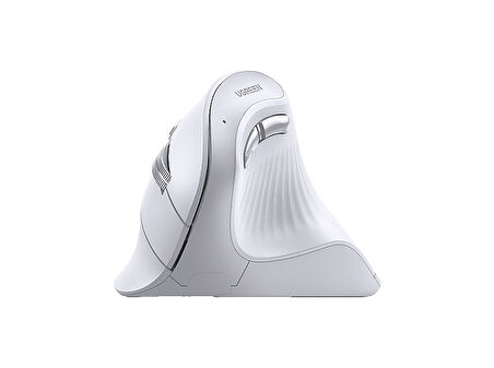 UGREEN Dikey Ergonomik Fare Kablosuz (BT 5.0+2.4G) 6 Düğmeli, 1000/1600/2000/4000 DPI Mouse, Beyaz, 45759