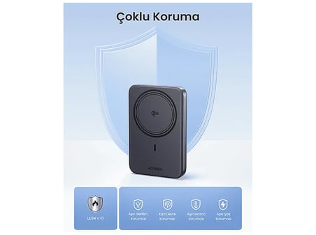 UGREEN 10.000 mAh Magnetic Wireless Manyetik Kablosuz Taşınabilir Şarj Cihazı