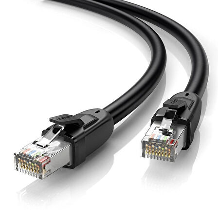 UGREEN 55193 NW323 CAT8 4K 8K 40GB/s Yüksek Ağ Hızı FRP Ethernet Kablosu 15metre