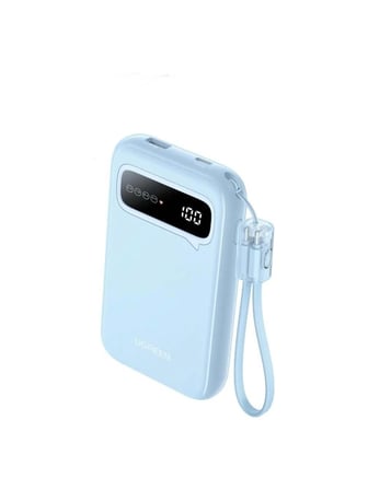 UGREEN 10.000 mAh 20W Led Göstergeli USB Type-C Taşınabilir Hızlı Şarj Powerbank, 45423B