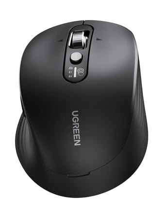 UGREEN Kablosuz Mouse, Bluetooth 5.4 & 2.4GHz, 3 Cihaz Bağlantılı, 5000 DPI, 75498