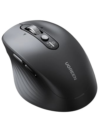 UGREEN Kablosuz Mouse, Bluetooth 5.4 & 2.4GHz, 3 Cihaz Bağlantılı, 5000 DPI, 75498