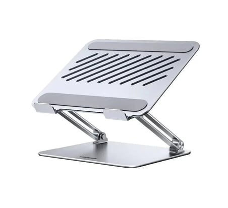 UGREEN 95187 LP966 Yükseklik ve Eğim Ayarlı 10-17.3 inç Uyumlu Katlanabilir Alüminyum Tablet ve Notebook Standı Gümüş
