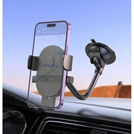 Araç içi Ön Cam Premium Telefon Tutucu 4.7-7. inç WındShıeld Car Holder  Hoco H20