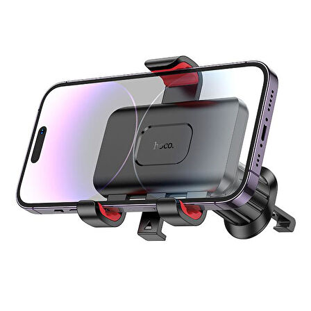 HOCO H22 Otomatik Kelepçe Havalandırma Bölmesi Araç içi Telefon Tutucu