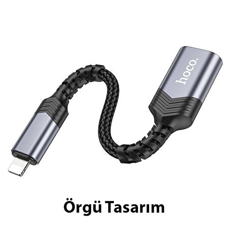 HOCO UA24 Dişi USB To Erkek iPhone Lightning Dönüştürücü 2.0 converter