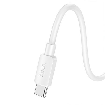 HOCO X96 Hyper 100W USB to Type-C Hızlı Şarj Ve Data Kablosu 25 Cm (Beyaz)