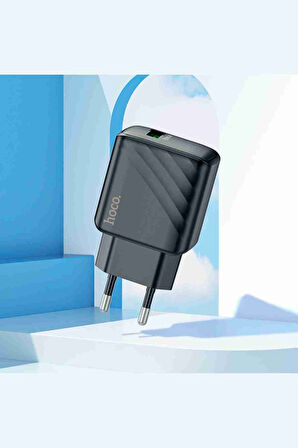 Hoco CS21A Rich 18W USB 3.0 QC Çıkışlı Hızlı Şarj Aleti