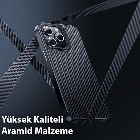 Hoco iPhone 15 Pro AS7 Kevlar Kılıf Manyetik Magsafeli Telefon Kılıfı