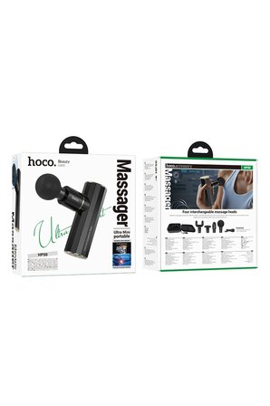Hoco. HP50 Sessiz Mini Kablosuz Masaj Aleti - Siyah
