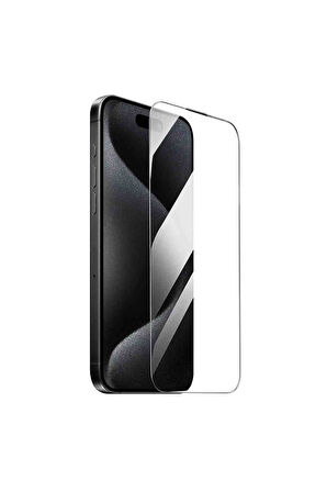 iPhone 16 Pro Uyumlu 3D Engraved HD Cam Hoco Ekran Koruyucu