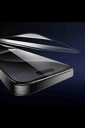 iPhone 16 Pro Uyumlu 3D Engraved HD Cam Hoco Ekran Koruyucu