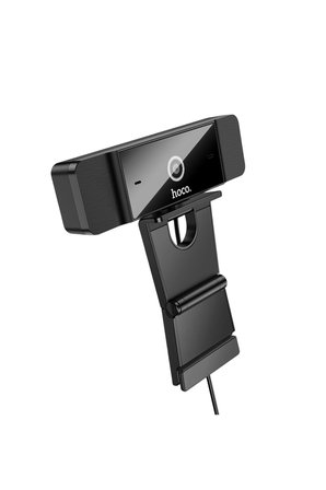 Hoco. D100 1080P 2MP Mikrofonlu USB Web Kamera - Siyah