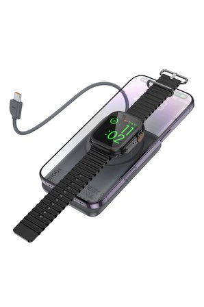 Hoco. Q43 Clever 3in1 10.000 mAh PD 20W Standlı Magsafe Powerbank - Gri