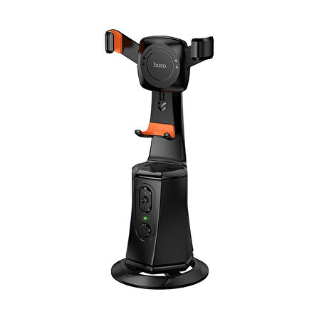 Hoco K26 Otomatik Yüz Takipli Tripodlu Akıllı Selfie Gimbal - Siyah