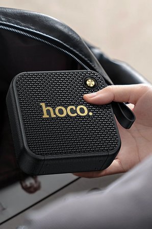 Hoco. HT1 Marquis Sports 8W Bluetooth Kablosuz Hoparlör - Siyah