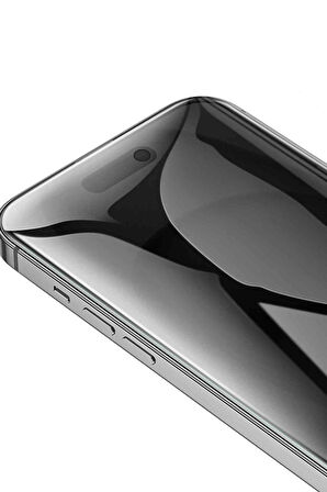 iPhone 13 Uyumlu Hoco Bear Shield Hayalet Cam Ekran Koruyucu
