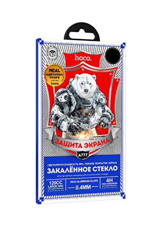 Hoco iPhone 16 Uyumlu Bear Shield HD Cam Ekran Koruyucu