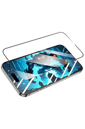 iPhone 16 Pro Uyumlu Hoco Bear Shield HD Cam Ekran Koruyucu