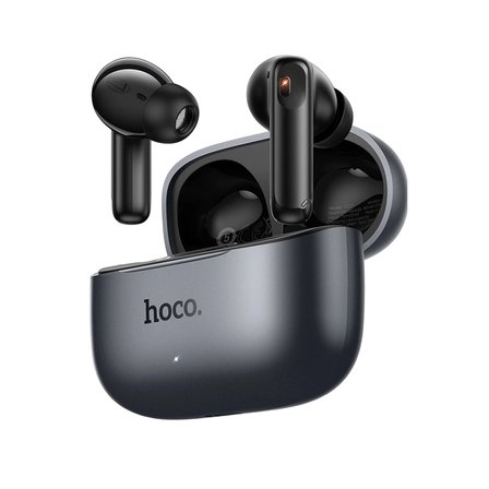 Hoco. EQ27 Fun Aktif Gürültü Engelleyici Özellikli Yapay Zeka Destekli Bluetooth 5.4 Kablosuz TWS Kulaklık - Gri
