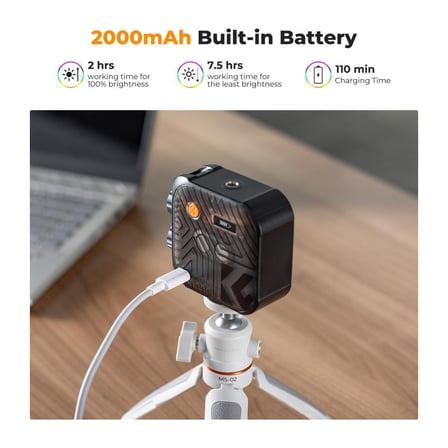 K&F Concept Pocket-Size Rgb LED Video Light | Mini Rgb Video Işığı