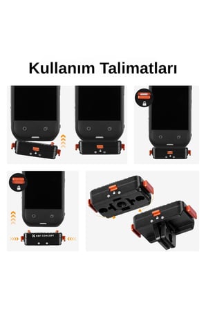K&F CONCEPT Insta360 X5 Uyumlu Manyetik Katlanabilir Hızlı Çıkarma Adaptör