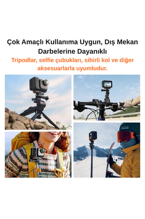 K&F CONCEPT Insta360 GO Ultra Manyetik Katlanabilir Hızlı Çıkarma Adaptör