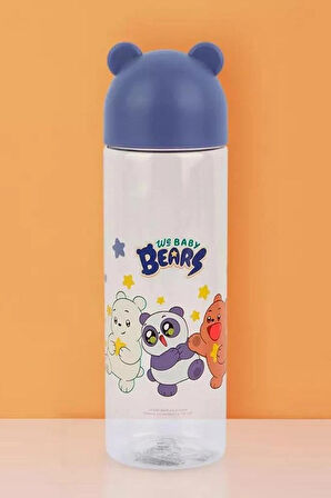 We Baby Bears Lisanslı Figür Kapaklı Plastik Şişe (500Ml)