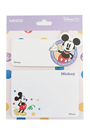 Disney 100.Yıl Lisanslı Not Kağıdı Seti (2x30 Yaprak) - Mickey