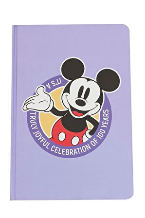 Disney 100. Yıl Lisanslı A5 Ciltli Defter (64 Yaprak) - Mickey ile Unutulmaz Anılar