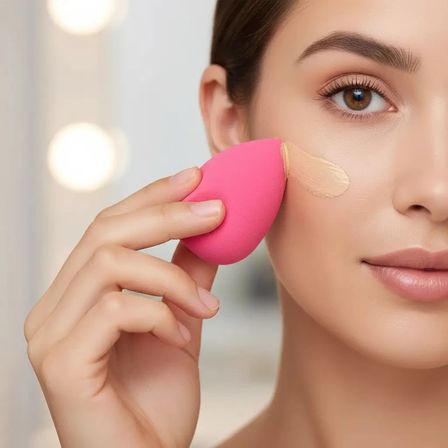 Barbie Lisanslı 3’lü Makyaj Süngeri – Kusursuz Ten Makyajı İçin Profesyonel Set 11.8 Cm