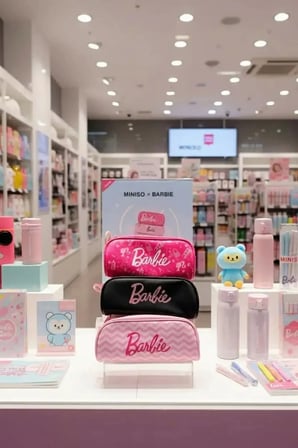 Barbie Lisanslı Kalemlik – Geniş İç Hacimli Şık Fermuarlı Tasarım 21 Cm