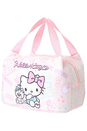 Hello Kitty Ve Arkadaşları Yiyecek Çantası - Pembe