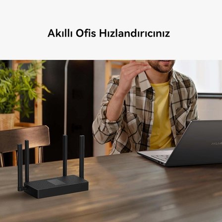 HUAWEI WiFi AX3S Router, Wi-Fi 6 AX3000 Gigabit Çift Bant Kablosuz Yönlendirici, Beyaz