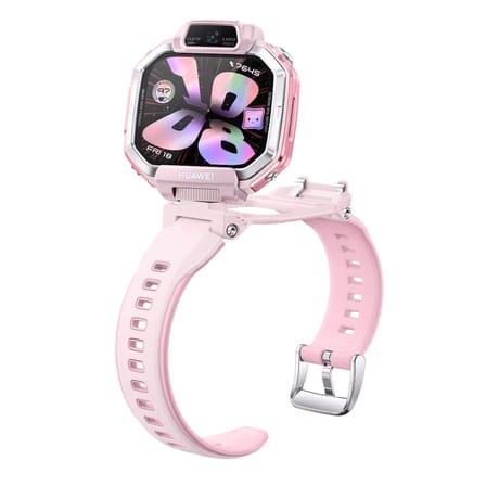 Huawei Watch Kids X1 Akıllı Çocuk Saati - Pembe, 360° Dönen Çift Kamera, HD Görüşme, Hassas Konum Takibi, 3 Yıl Garantili