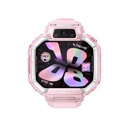 Huawei Watch Kids X1 Akıllı Çocuk Saati - Pembe, 360° Dönen Çift Kamera, HD Görüşme, Hassas Konum Takibi, 3 Yıl Garantili