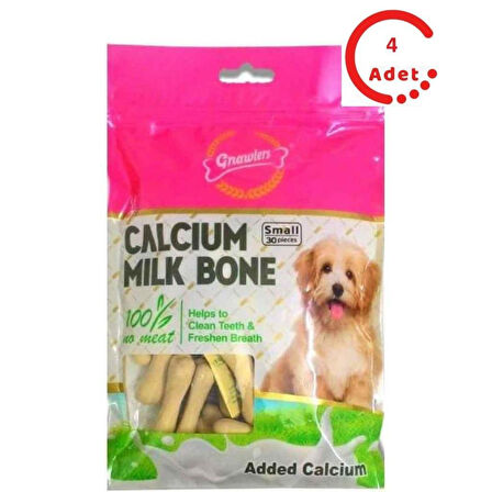 Gnawlers Milk Bone Köpek Ödülü 5 CM 30 Lu x 4 Adet