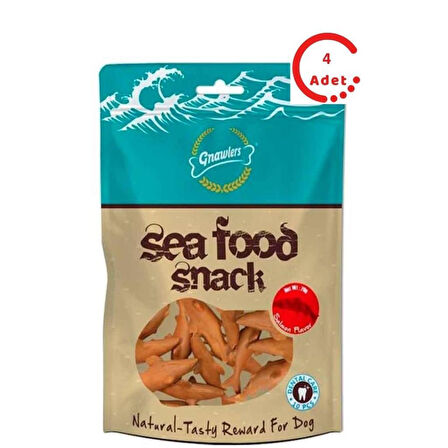Gnawlers Köpek Ödülü Deniz Mahsullü ve Somonlu 70 Gr x 4 Adet