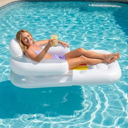 Bestway Şişme Sırt Dayanıklı Deniz Yatağı 150 x 77 x 50 cm Beyaz 43028B