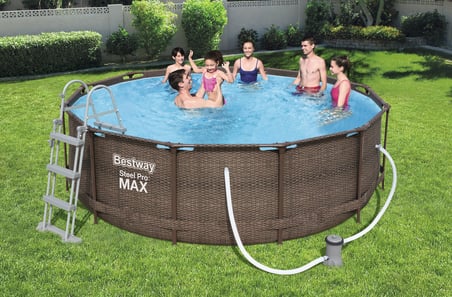 Bestway Yuvarlak Prefabrik Gölgelikli Full Havuz Seti 366x100cm BW573 56709