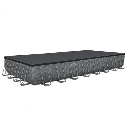 Bestway® APX 365™ 561KJ Dikdörtgen Prefabrik Havuz Seti 9,56 m x 4,88 m x 1,32 m BW585
