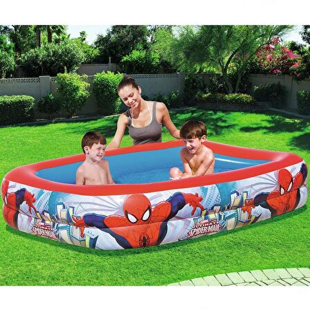 Bestway Spiderman Dikdörtgen Havuz 201X150X51 Cm