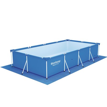 Dikdörtgen Prefabrik Havuz 300 cm x 207 cm x 66 cm (Gri) 17771 JL617